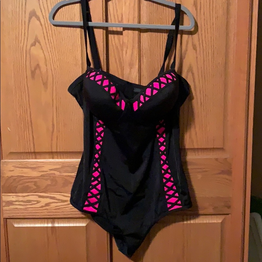 Torrid Bathing Suit with built in bra